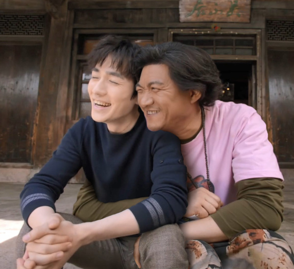 The Lost Tomb Reboot: Manip of Pangzi hugging Wu Xie